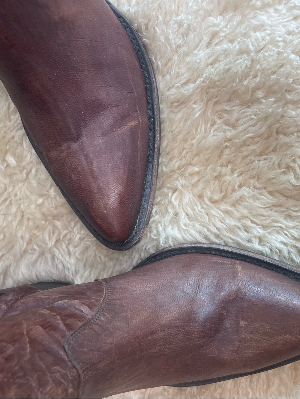 IDLLWIND*Fueled by Miranda Lambert* Brown Leather fringe studs Ankle boots 8.5 - Picture 6 of 8